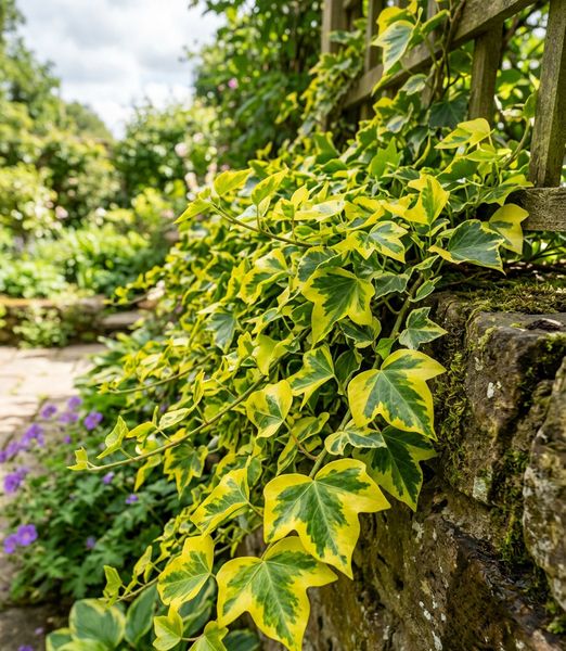 Hedera helix ‘Golden Ingot’ – zlatolistý brečtan